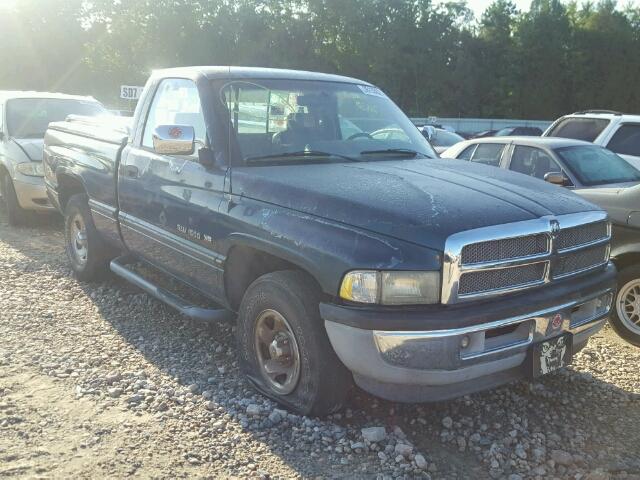 1B7HC16Y1SS375237 - 1995 DODGE RAM 1500 GREEN photo 1