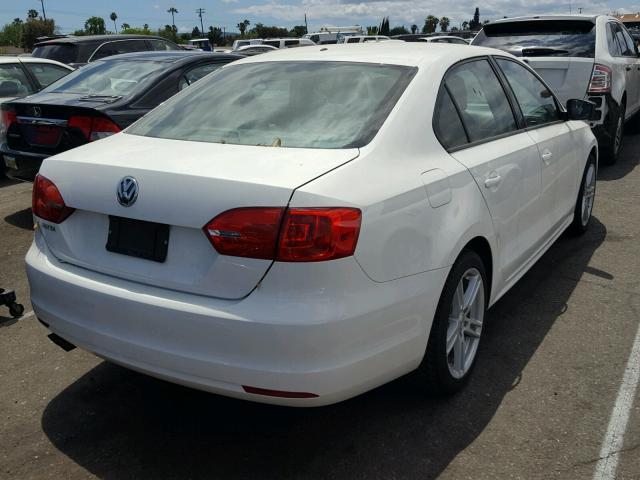 3VW2K7AJ6DM205597 - 2013 VOLKSWAGEN JETTA BASE 白色 照片 4