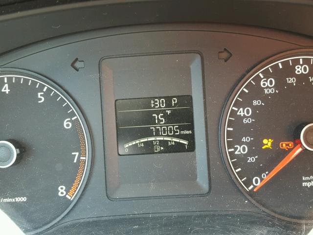 3VW2K7AJ6DM205597 - 2013 VOLKSWAGEN JETTA BASE 白色 照片 8