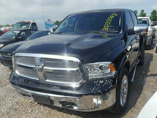 1C6RR7PT8HS511355 - 2017 RAM 1500 LONGH BROWN photo 2