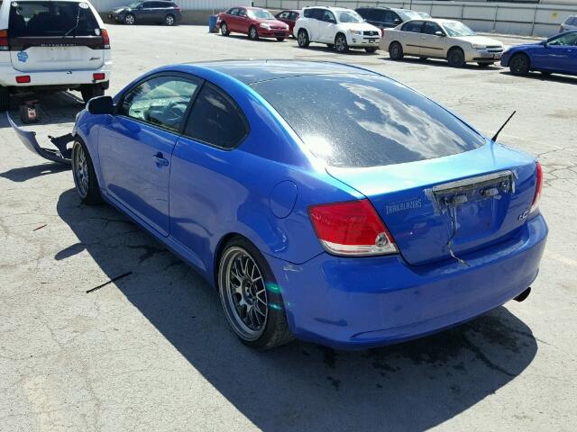JTKDE167460127204 - 2006 TOYOTA SCION TC 蓝色 照片 3