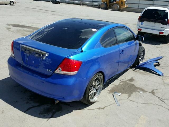 JTKDE167460127204 - 2006 TOYOTA SCION TC 蓝色 照片 4