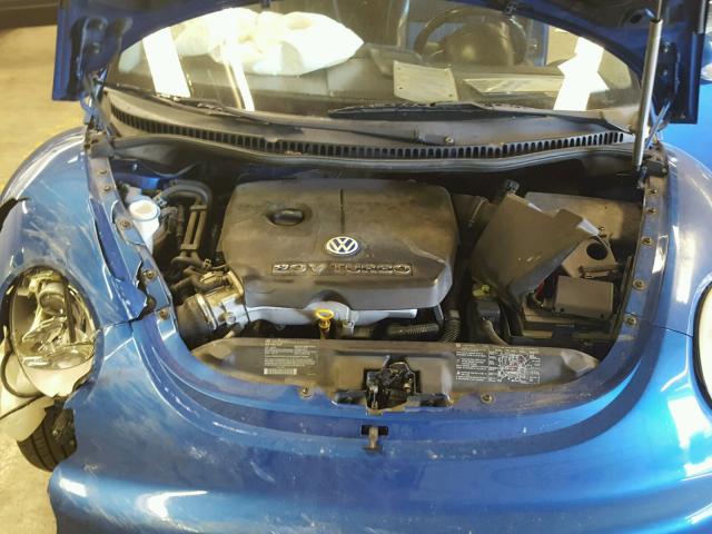 3VWCD21C93M433336 - 2003 VOLKSWAGEN NEW BEETLE Mavi foto 7