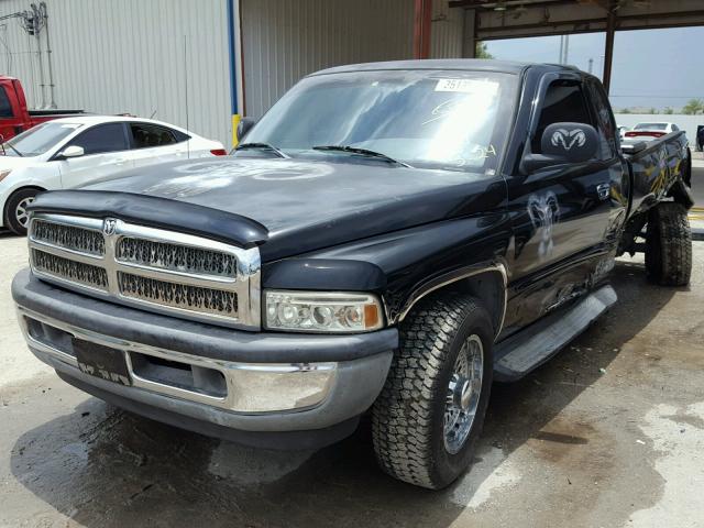 1B7KC23W4YJ129893 - 2000 DODGE RAM 2500 BLACK photo 2