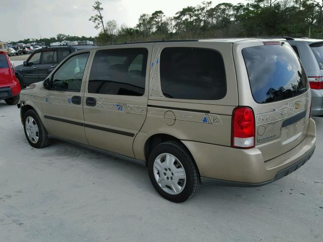 1GNDV23L16D215397 - 2006 CHEVROLET UPLANDER L BEIGE photo 3