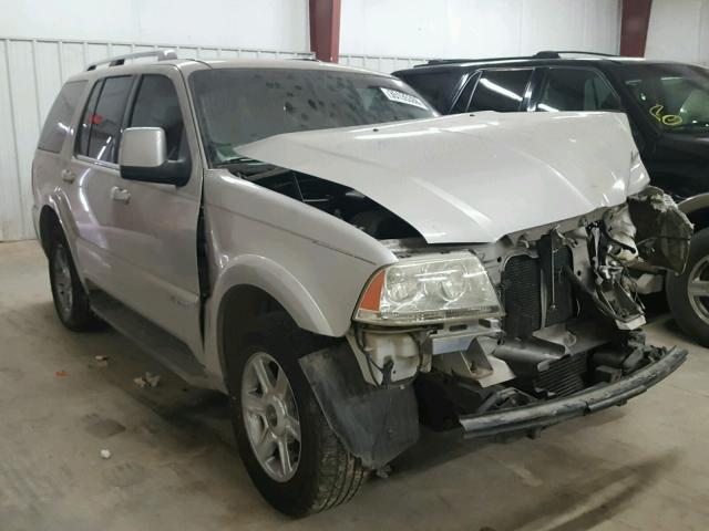 5LMEU68H64ZJ38269 - 2004 LINCOLN AVIATOR SILVER photo 1