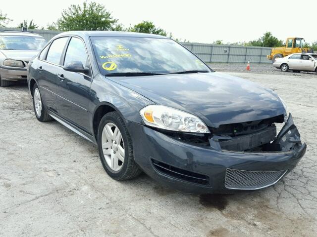 2G1WG5E31D1254406 - 2013 CHEVROLET IMPALA LT GRAY photo 1