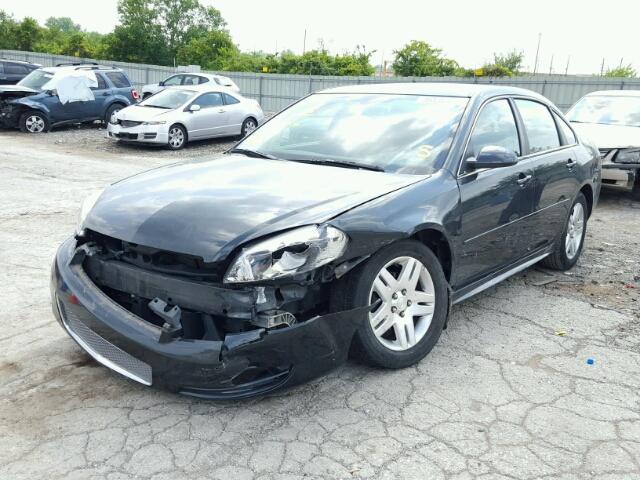 2G1WG5E31D1254406 - 2013 CHEVROLET IMPALA LT GRAY photo 2