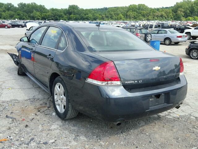 2G1WG5E31D1254406 - 2013 CHEVROLET IMPALA LT Մոխրագույն լուսանկար 3