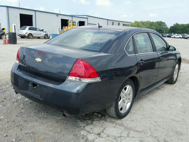 2G1WG5E31D1254406 - 2013 CHEVROLET IMPALA LT Մոխրագույն լուսանկար 4