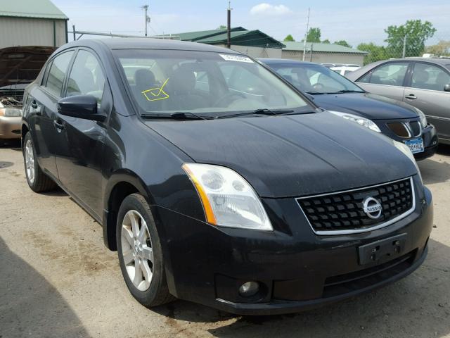 3N1AB61E58L725901 - 2008 NISSAN SENTRA 2.0 BLACK photo 1