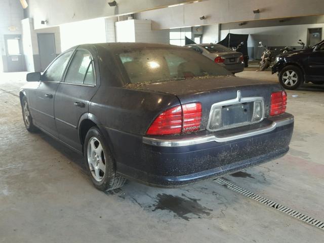 1LNHM87A2YY833991 - 2000 LINCOLN LS 紫色 照片 3