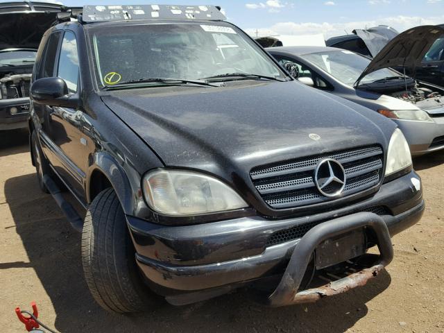 4JGAB72E7YA185150 - 2000 MERCEDES-BENZ ML 430 BLACK photo 1