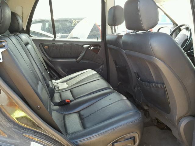 4JGAB72E7YA185150 - 2000 MERCEDES-BENZ ML 430 黑色 照片 6