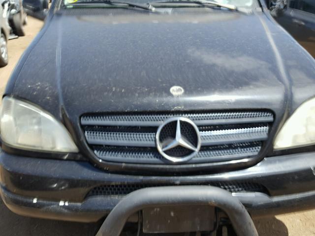 4JGAB72E7YA185150 - 2000 MERCEDES-BENZ ML 430 BLACK photo 7