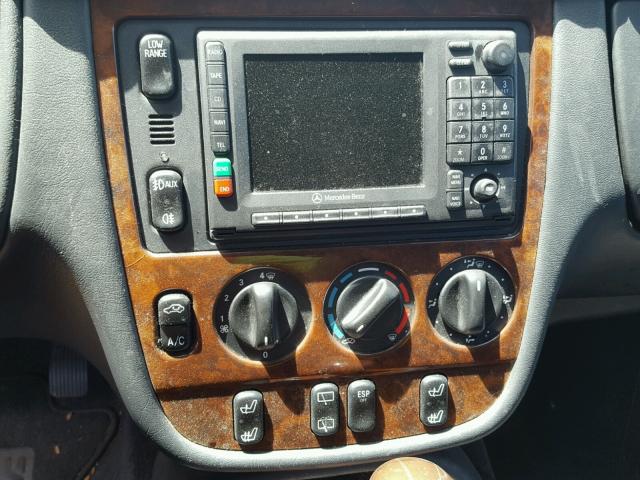 4JGAB72E7YA185150 - 2000 MERCEDES-BENZ ML 430 黑色 照片 9