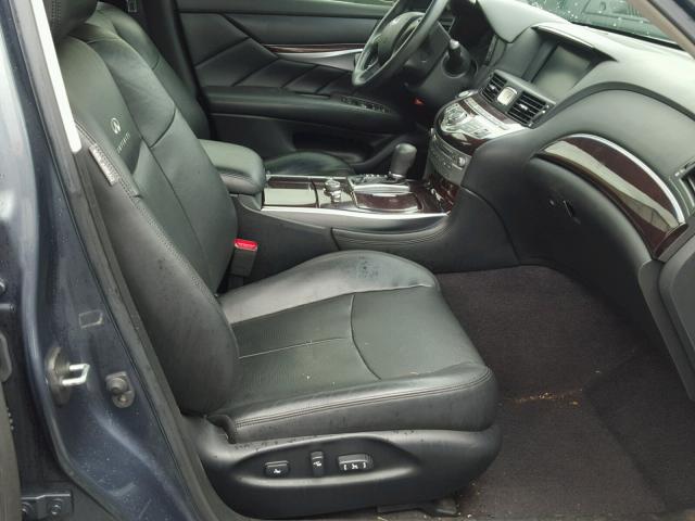 JN1BY1AP9CM334837 - 2012 INFINITI M37 GRAY photo 5