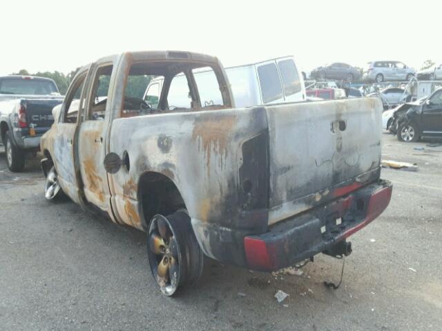 1D7HU18D35S121921 - 2005 DODGE RAM 1500 S BURN photo 3