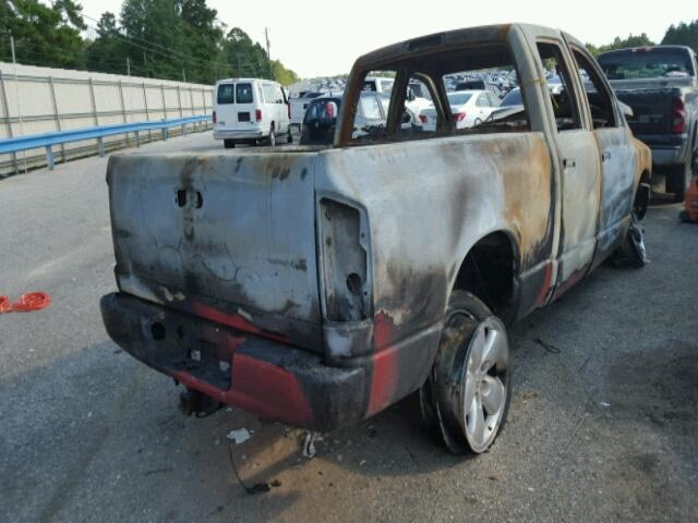 1D7HU18D35S121921 - 2005 DODGE RAM 1500 S BURN photo 4