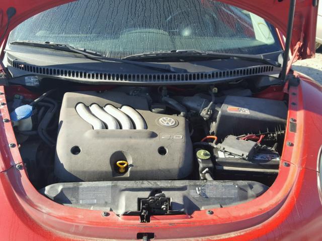 3VWCA21C5XM412143 - 1999 VOLKSWAGEN NEW BEETLE 红色 照片 7