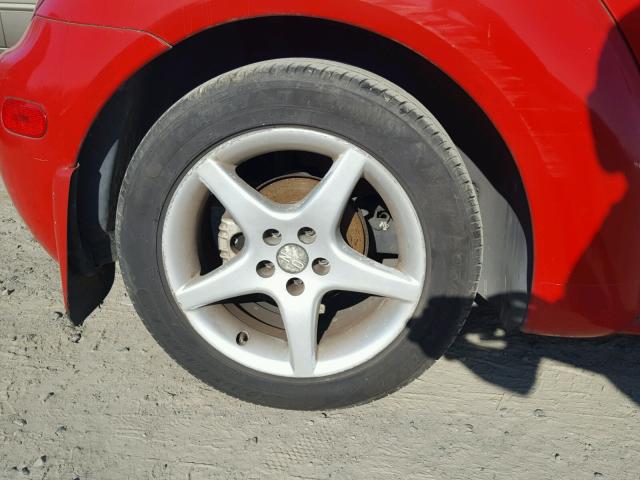 3VWCA21C5XM412143 - 1999 VOLKSWAGEN NEW BEETLE 红色 照片 9
