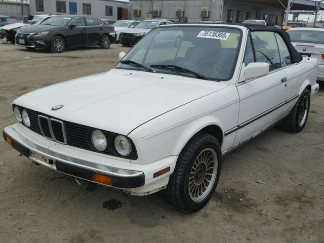 WBABB2302K8875088 - 1989 BMW 325 I AUTO WHITE photo 2