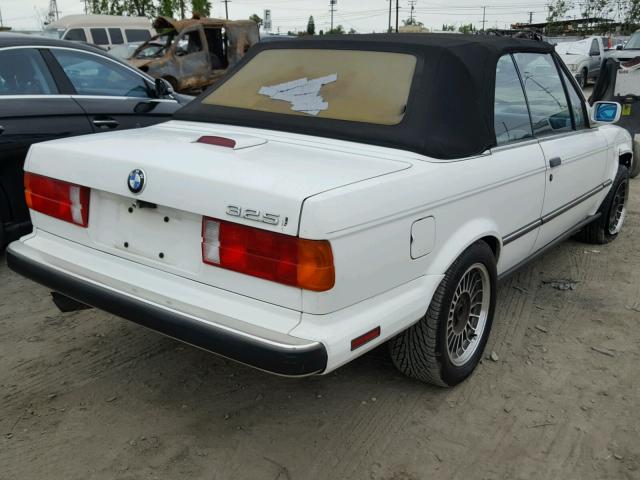 WBABB2302K8875088 - 1989 BMW 325 I AUTO WHITE photo 4