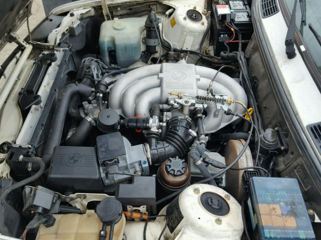 WBABB2302K8875088 - 1989 BMW 325 I AUTO WHITE photo 7