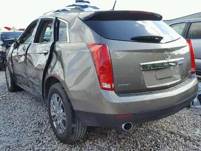 3GYFNAE34CS623343 - 2012 CADILLAC SRX LUXURY BROWN photo 3