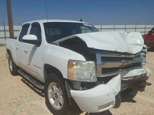 2GCEK13M771518867 - 2007 CHEVROLET SILVERADO WHITE photo 1