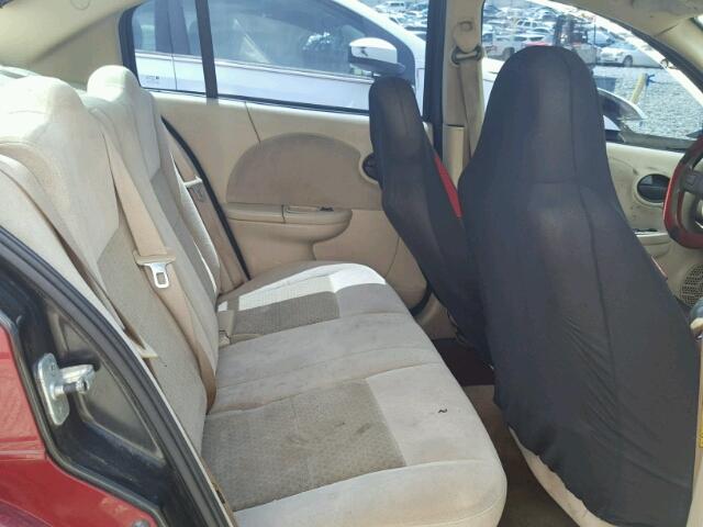 1G8AL52F45Z116535 - 2005 SATURN ION LEVEL BURGUNDY photo 6