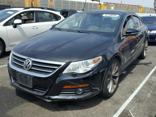 WVWEU73C49E517472 - 2009 VOLKSWAGEN CC BLACK photo 2