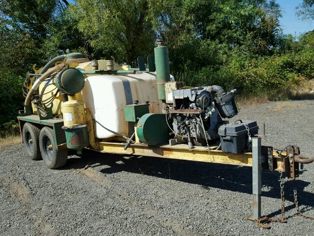 1R9BB1526YP303348 - 2000 UTILITY TRAILER Sarı foto 1