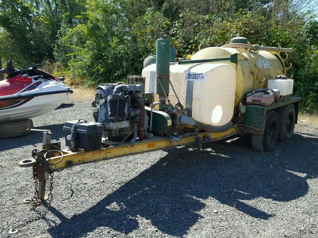 1R9BB1526YP303348 - 2000 UTILITY TRAILER Sarı foto 2