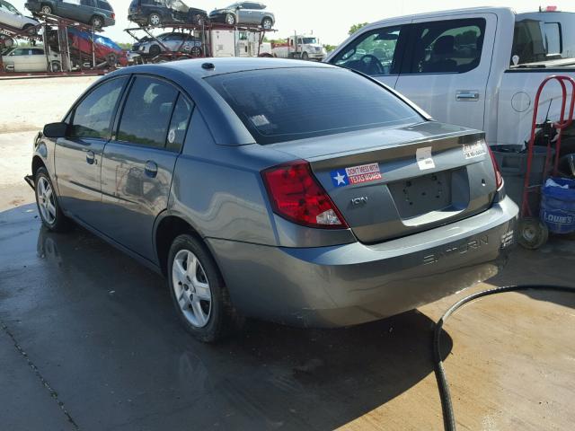 1G8AZ55F66Z100736 - 2006 SATURN ION LEVEL GRAY photo 3
