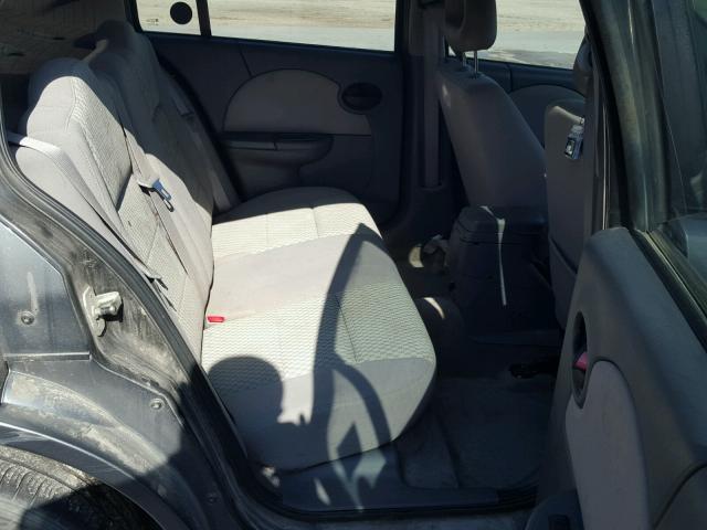 1G8AZ55F66Z100736 - 2006 SATURN ION LEVEL GRAY photo 6