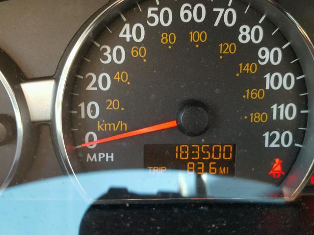 1G8AZ55F66Z100736 - 2006 SATURN ION LEVEL GRAY photo 8