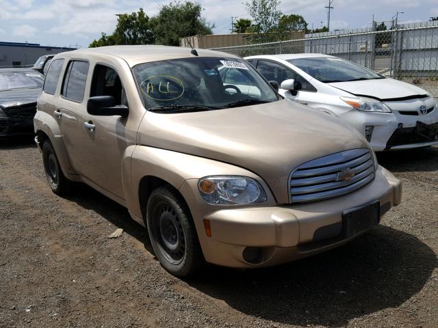 3GNDA13D47S541954 - 2007 CHEVROLET HHR LS GOLD photo 1