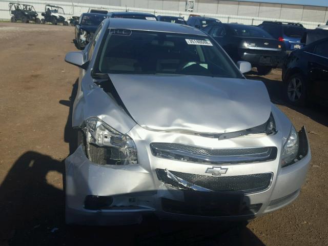 1G1ZC5EUXBF100963 - 2011 CHEVROLET MALIBU 1LT 银色 照片 7