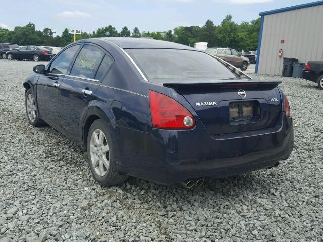 1N4BA41E56C856091 - 2006 NISSAN MAXIMA SE BLUE photo 3