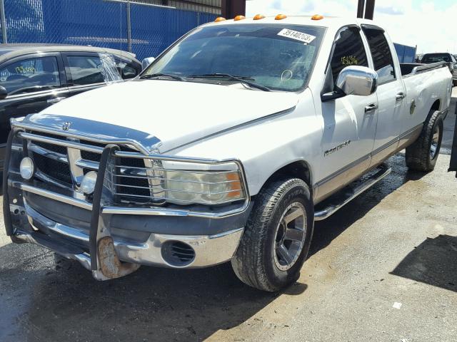 3D7KA28D14G143992 - 2004 DODGE RAM 2500 S WHITE photo 2