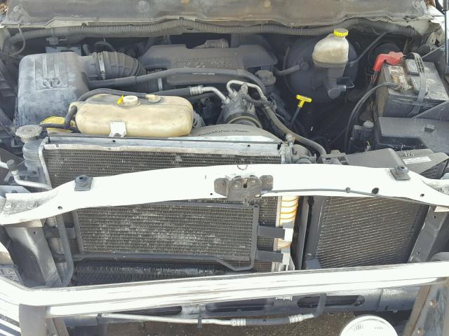 3D7KA28D14G143992 - 2004 DODGE RAM 2500 S WHITE photo 7