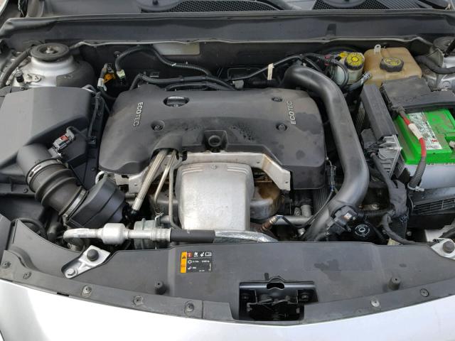 1G11G5SX4DF224049 - 2013 CHEVROLET MALIBU 3LT ვერცხლისფერი ფოტო 7