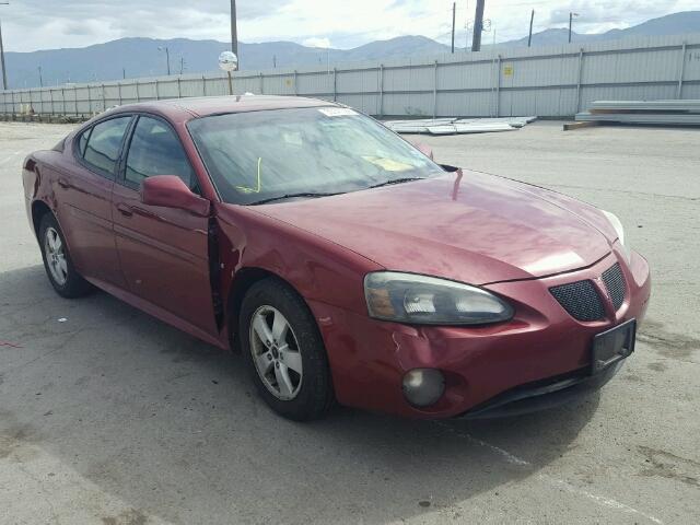 2G2WP552761155174 - 2006 PONTIAC GRAND PRIX RED photo 1