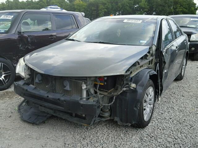 4T1BF1FK1CU548720 - 2012 TOYOTA CAMRY BASE GREEN photo 2