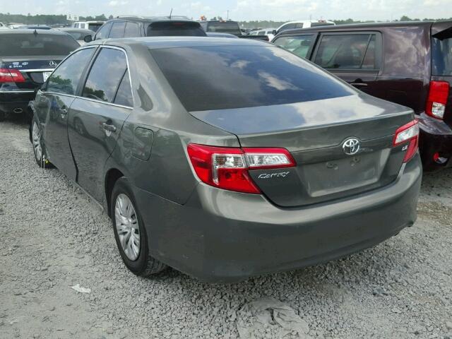 4T1BF1FK1CU548720 - 2012 TOYOTA CAMRY BASE GREEN photo 3