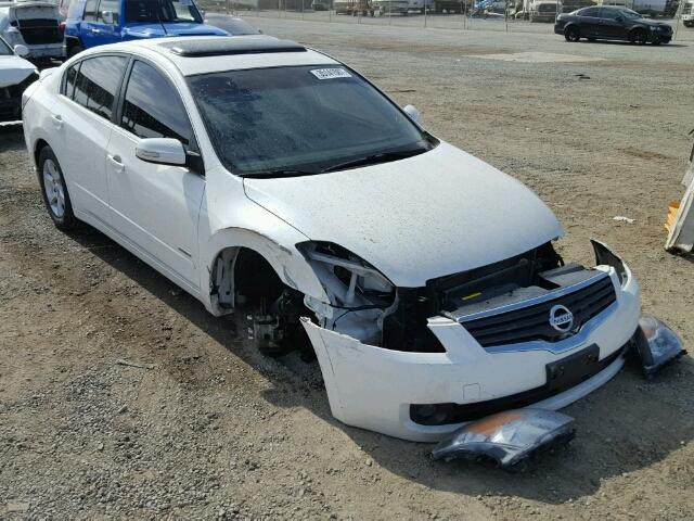 1N4CL21E68C135946 - 2008 NISSAN ALTIMA HYB WHITE photo 1