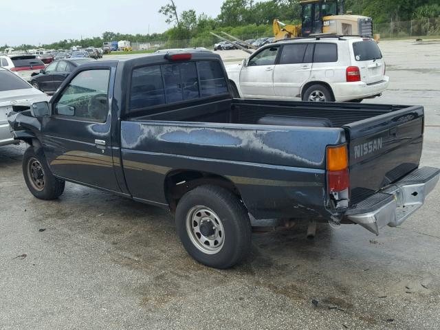 1N6SD11S1RC326613 - 1994 NISSAN TRUCK BASE GREEN photo 3