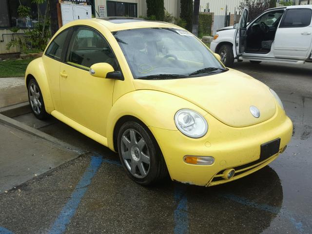 3VWCD31C04M414648 - 2004 VOLKSWAGEN NEW BEETLE 黄色 照片 1