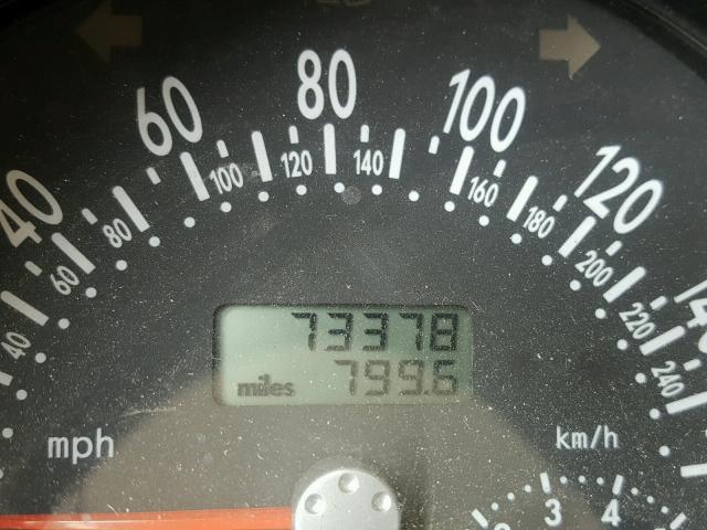 3VWCD31C04M414648 - 2004 VOLKSWAGEN NEW BEETLE 黄色 照片 8